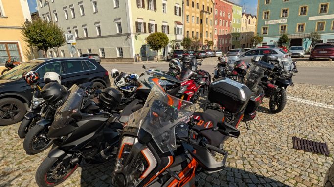 Moped-Ruheplatz