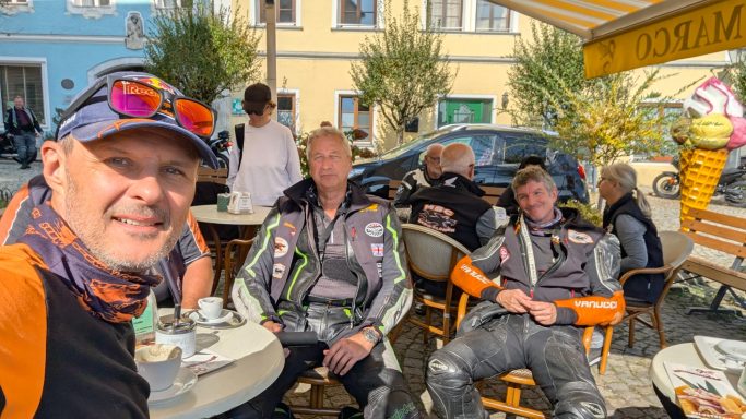 Kaffeepause in Tittmoning
